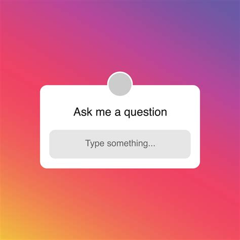 Instagram Question Template